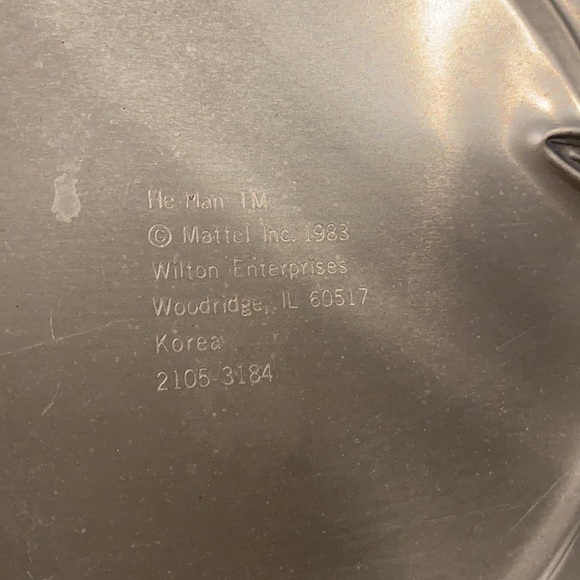 Vintage He Man cake Pan - Picture 3 of 3